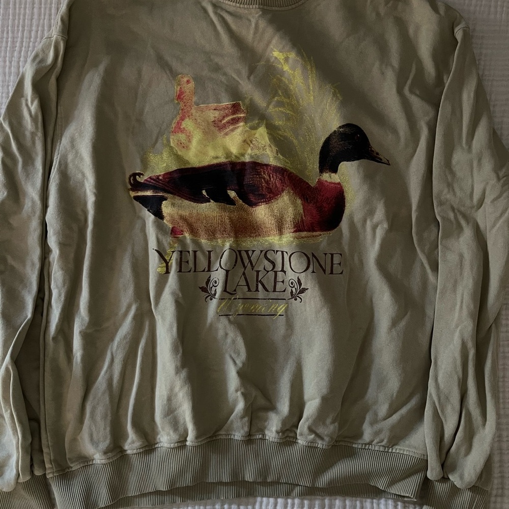 URBAN OUTFITTERS Yellowstone Lake Graphic Sweater